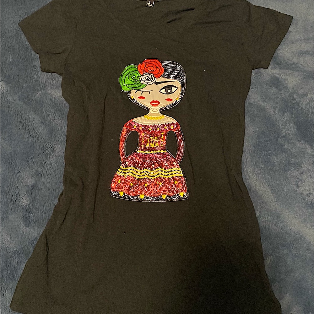Black Frida Calo shirt